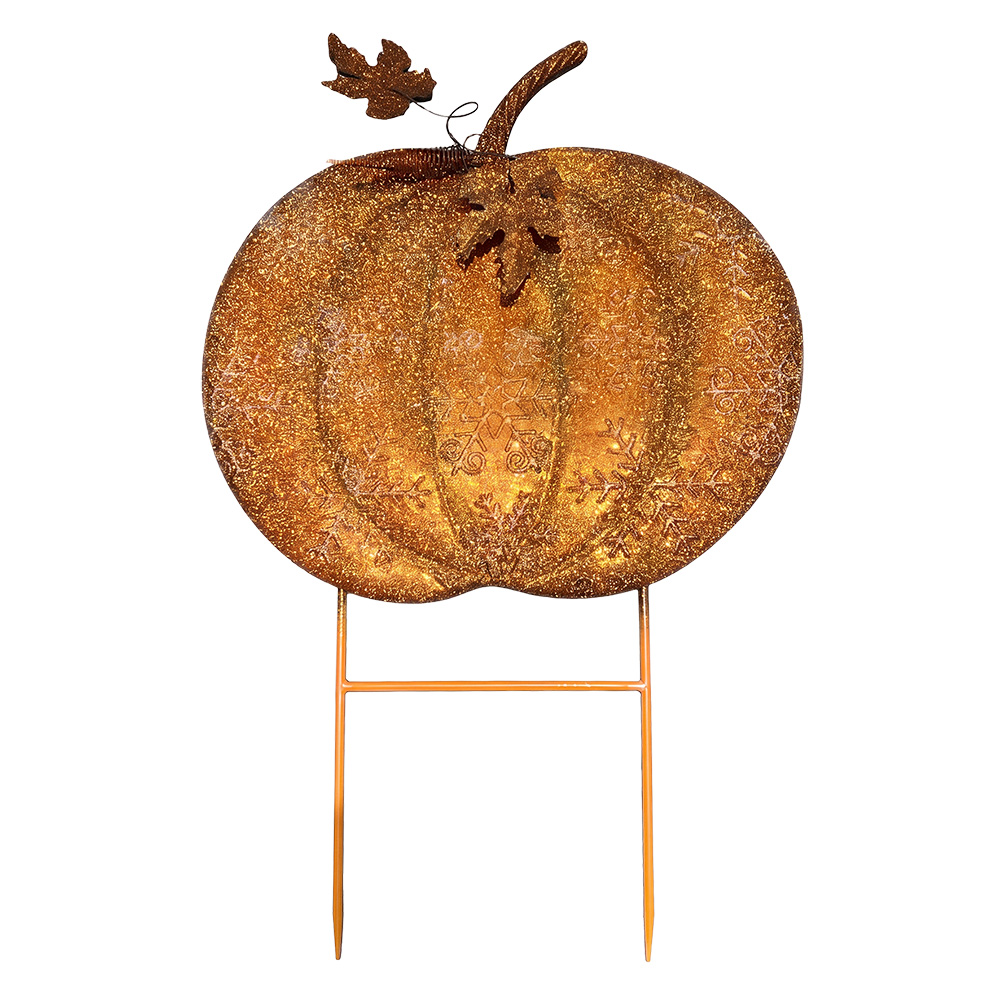 Spuntone da Giardino Zucca Arancio 48x3x72 cm