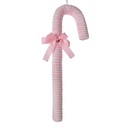 Christmas Decoration Pendant Candy cane Pink White 17x5x56 cm