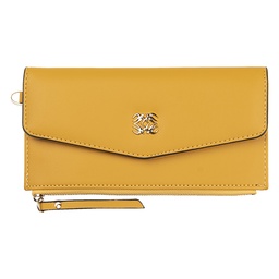 [JZWA0119Y] Portefeuille Jaune 20x10 cm