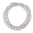 Decoration Ghirlanda Bianco Ø 20x4 cm