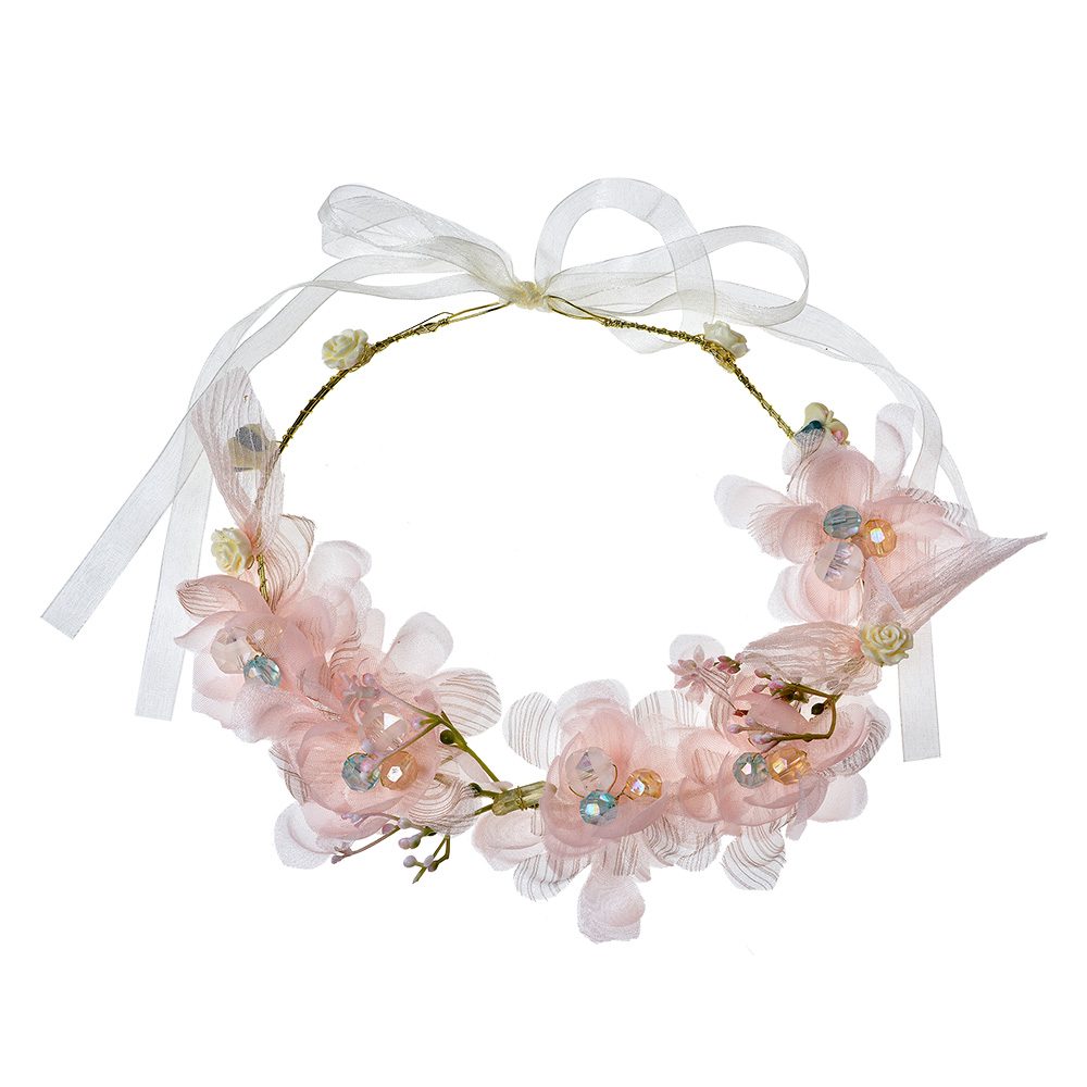 Fascia per Capelli Donna Rosa