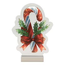 [6LMPI0005] Infinity Lamp Red White 15x5x21 cm
