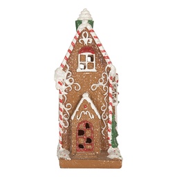 [6PR5846] Decoratie huis met LED 15x9x20 cm