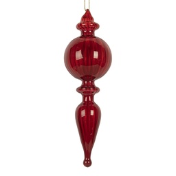 [6GL5288] Boule de Noël Rouge Ø 5x17 cm