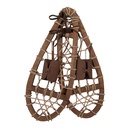 Dekoration Ski (2) Braun Beige 20x6x35 cm