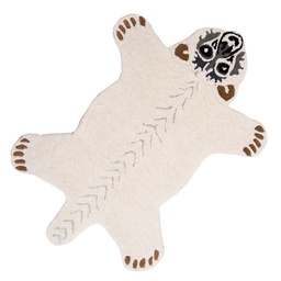 [FOR0018] Rug Polar Bear White 60x90x2 cm
