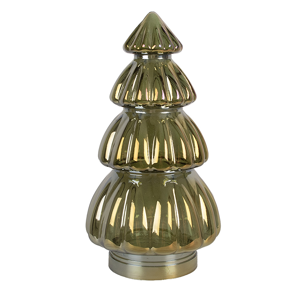 Décoration de Noël Sapin de Noël Vert Ø 15x27 cm