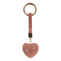 [JZKC0217] Key chain Red Gold colored 4x3x13 cm
