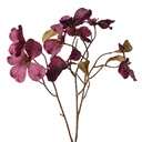 Artificial Flower Purple 12x8x72 cm