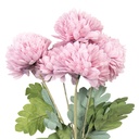 Rami Artificiali Decorativi con fiori Rosa Verde 22x14x43 cm
