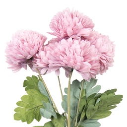 [6PL0362LP] Branche de décoration avec fleurs Rose Vert 22x14x43 cm