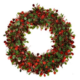 [65488] Decoratie krans kerst Ø 30x3 cm