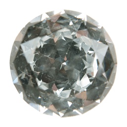 [62648] Poignée de porte Transparent Ø 4x4 cm / S2 cm