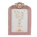 Bilderrahmen Rosa Silberfarbig 13x2x20 cm / 10x15 cm