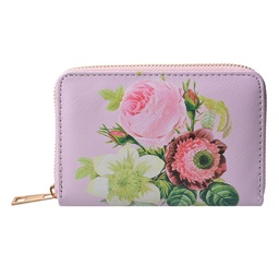 [JZPU0004-02] Portefeuille Rose, Vert 10x15 cm