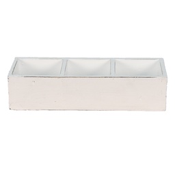 [6H1987W] Vakkenbak 33x12x7 cm