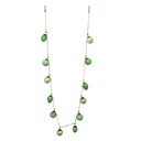 Decorative Hanger Green, Brown 190x5x8 cm