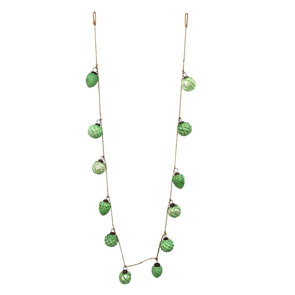 Anhänger Schmuck Grün, Braun 190x5x8 cm