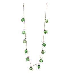 [6GL3705] Pendentif décoratif Vert, Marron 190x5x8 cm