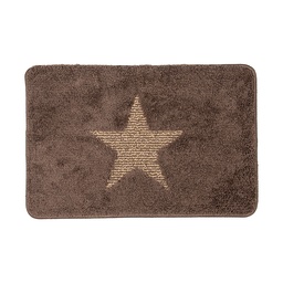 [BM0009CH] Tappetino per bagno Marrone 58x38x1 cm