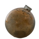 Vaso Vetro Marrone Ø 10x10 cm