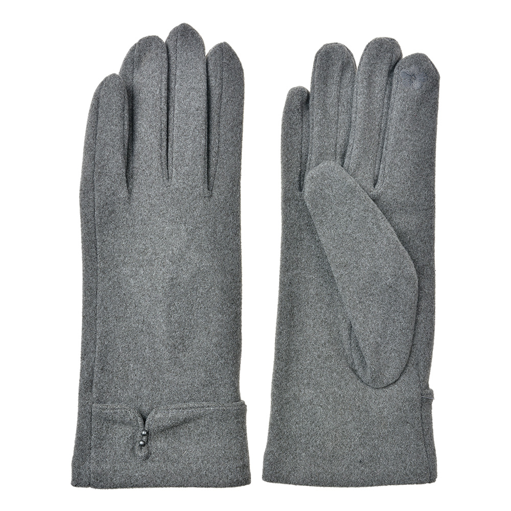 Guanti Donna Grigio 9x23x1 cm