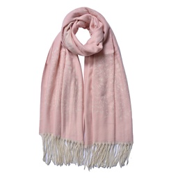 [JZSC0775P] Winterschal Damen Rosa 68x180 cm