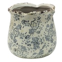 Flower Pot Inside Grey Beige Ø 15x14 cm