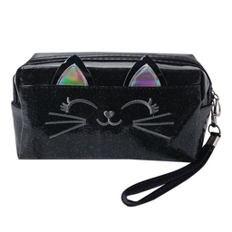 [JZTB0024Z] Toiletry Bag Women Black 18x10 cm