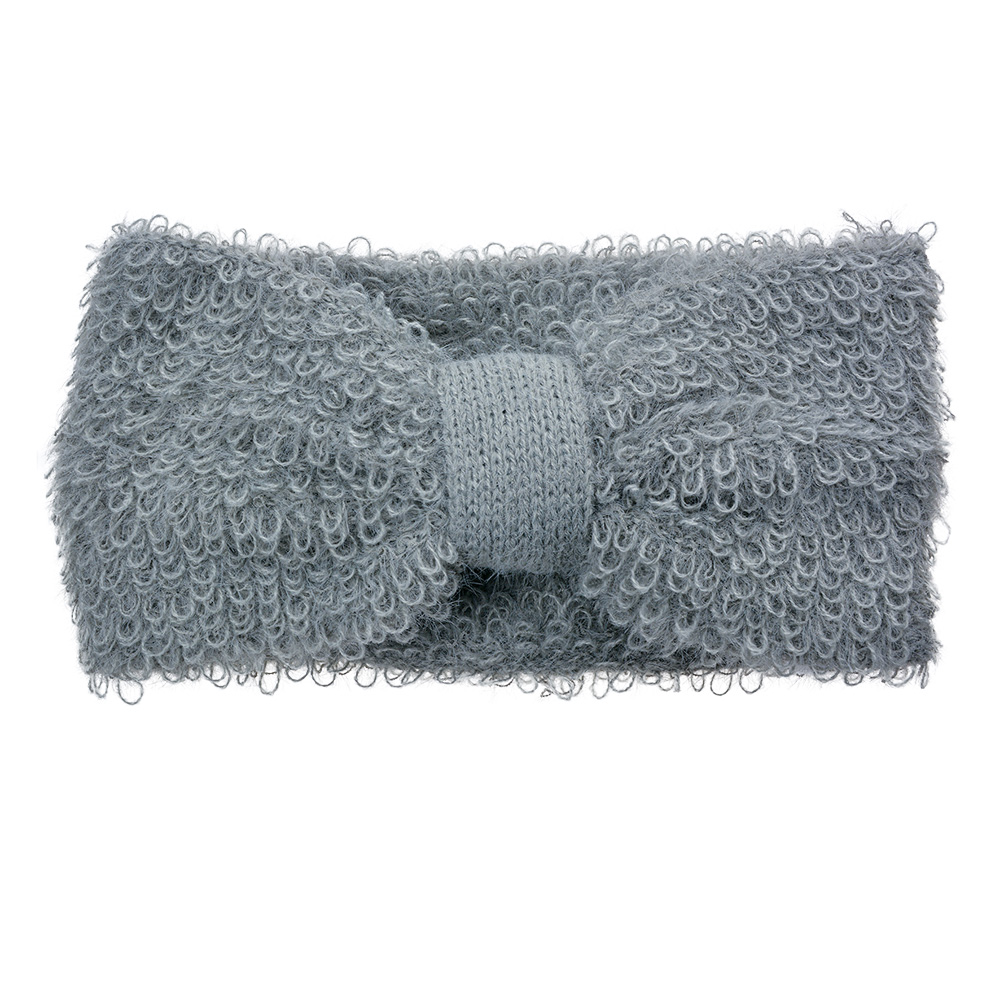 Fascia per capelli 10x22 cm Grigio