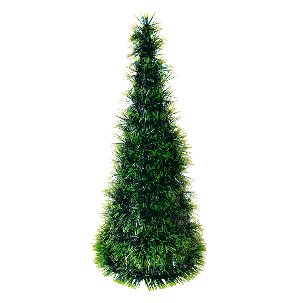 Decoration Christmas tree Green Ø 18x46 cm