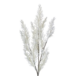 [5PL0054] Decorative Artificial Branch White 8x8x75 cm