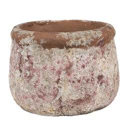 [6TE0527S] Pot de fleurs d`intérieur Beige Ø 13x9 cm