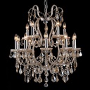 Chandelier Transparent Ø 71x80 cm E14/max 15x40W
