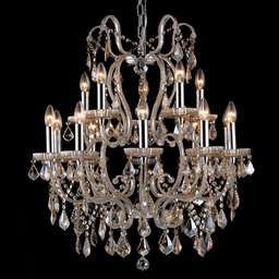 [5LL-CR75] Lampadario Trasparente Ø 71x80 cm E14/max 15x40W