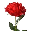 Fiori Finti Rose Rosso Verde 19x19x75 cm