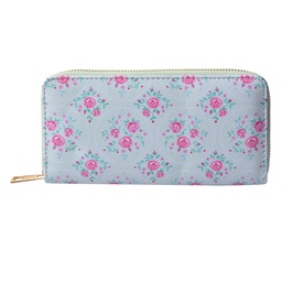 [JZPU0007-03] Borsellino Verde, Rosa 10x19 cm