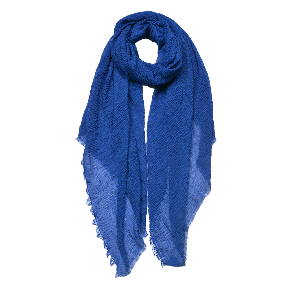 Schal Damen Muster Blau 90x180 cm