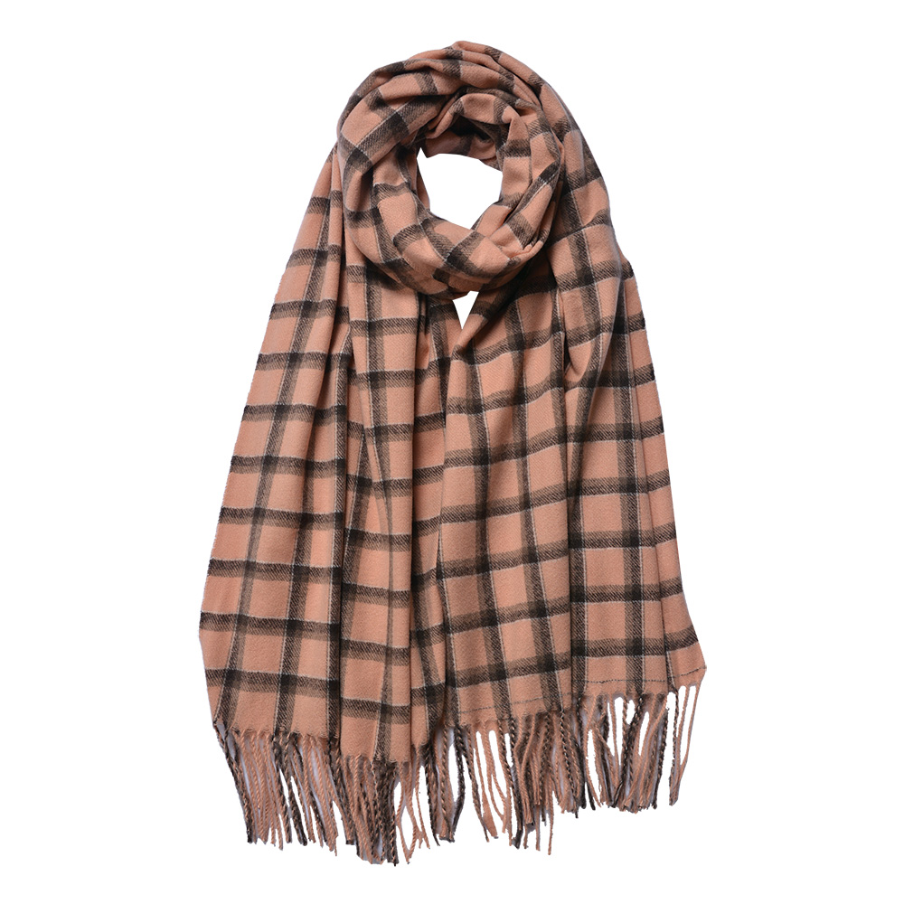 Sjaal 70x180 cm pink