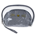 Busta toilette per donne Argento (set 2) 24x15 / 19x12 cm