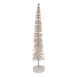 [66316BE] Decoratie kerstboom Ø 6x30 cm