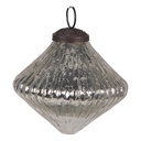Boule de Noël Argent Ø 9x9 cm