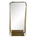 Miroir mural Cuivre 24x11x49 cm