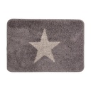 Bath mat Grey 58x38x1 cm