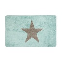Badematte Blau 78x48x1 cm