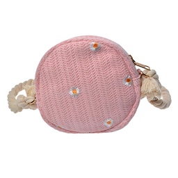[JZBG0258P] Handbag Women Pink Ø 15 cm