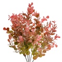Decorative Artificial Branch Pink Green 12x12x35 cm