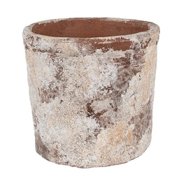 [6TE0523M] Flower Pot Inside Beige Ø 18x15 cm