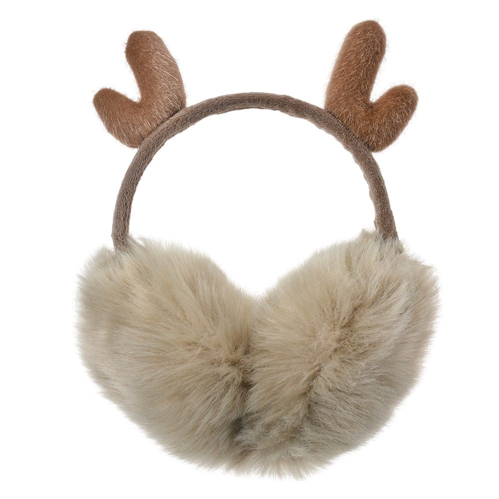 Oorwarmer kind beige