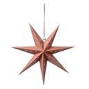 Decorazione Natalizie Stella Marrone 30x8x30 cm